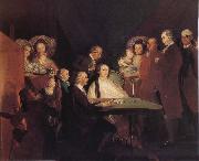 Francisco Goya The Family of the Infante Don luis oil painting reproduction